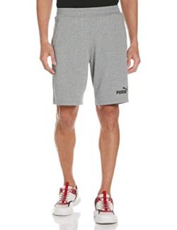 PUMA ESS Jersey Shorts┃Laufshorts für Herren, Mittelgrau, Heath, XXL von PUMA