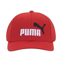 PUMA Evercat Mesh Stretch Fit Cap, rot/blau, L/XL von PUMA