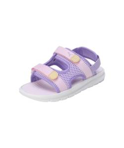 PUMA Evolve PS Schiebe-Sandalen, Vivid Violet-Pearl PINK-Light Straw, 31 EU von PUMA