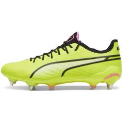 PUMA Fußball - Schuhe - Stollen King Ultimate MxSG gruenschwarzpink 41 von PUMA