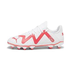 PUMA Future Play FG/AG Jr Fußballschuh, Fire Orchid White, 35 EU von PUMA