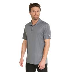 PUMA Golf Herren Gamer Polo Hemd mit Button-Down-Kragen, Ruhiger Schatten, 4X-Groß von PUMA