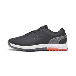 PUMA Herren ALPHACAT Nitro Golfschuh, Black-Quiet Shade-RED Blast, 40.5 EU von PUMA