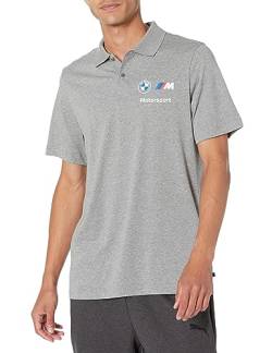 PUMA Herren BMW MMS ESS Polo Polohemd, Mittelgrau meliert, XL von PUMA