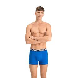 PUMA Herren Bodywear Basic 2p Boxer Shorts, True Blue, M EU von PUMA