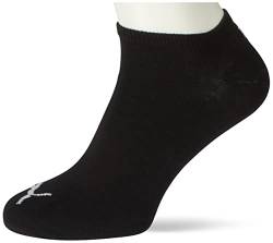 PUMA Herren Damen Sneaker Socken Plain (6-Pack), schwarz 35-38 von PUMA