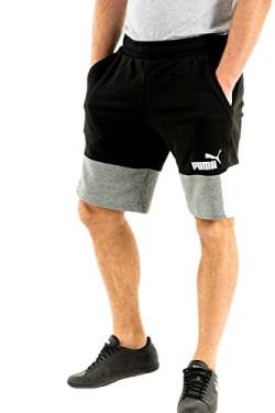 PUMA Herren ESS+ Block Shorts SBlack von PUMA