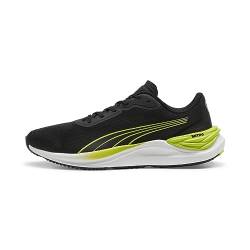 PUMA Herren Electrify Nitro 3 Straßenlaufschuhe, Puma Black Lime Pow, 43 EU von PUMA