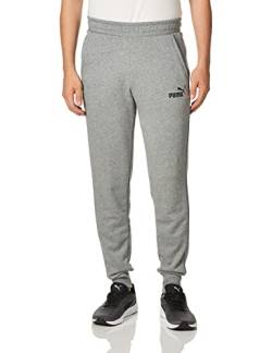 PUMA Herren Essentials Sweatpants Trainingshose, Mittelgrau meliert, Klein von PUMA