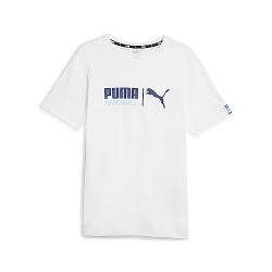 PUMA Herren Handball T-Shirt XXLWhite Silver Sky Blue von PUMA