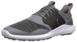 PUMA Herren Ignite Nxt Lace Golfschuh, Quiet Shade Team Gold Schwarz, 39.5 EU Weit von PUMA