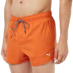 PUMA Herren Length Swim Shorts, Chili Powder, M von PUMA