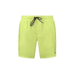 PUMA Herren Medium Length Swim Shorts, Fast Yellow, M von PUMA