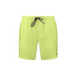 PUMA Herren Medium Length Swim Shorts, Fast Yellow, S von PUMA