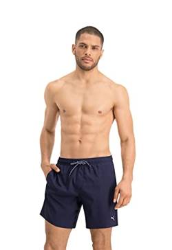 PUMA Herren Men Medium Length Swim Board Shorts, Navy, XL EU von PUMA