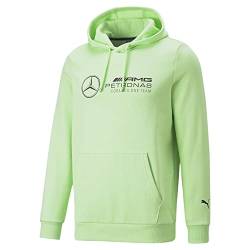 PUMA Herren Mercedes Essentials Fleece Hoodie Kapuzen-Sweatshirt, Paradise Green, Medium von PUMA