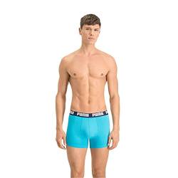 PUMA Herren Puma Basic 2p Boxer Shorts, (Aqua/ Blue 796), XXL EU von PUMA