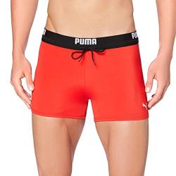 PUMA Herren Puma Logo zwembroek voor heren Swim Trunks, Rot, XS EU von PUMA