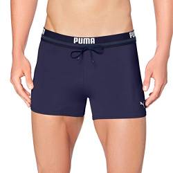 PUMA Herren Puma Zwembroek met logo voor heren Swim Trunks, Navy, S von PUMA