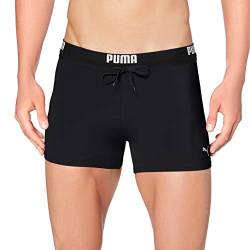 PUMA Herren Puma Zwembroek met logo voor heren Swim Trunks, Schwarz, XL EU von PUMA