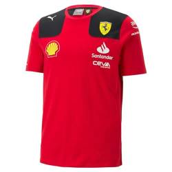 PUMA Herren Scuderia Ferrari 2023 Charles Leclerc T-Shirt XLRosso Corsa Red von PUMA