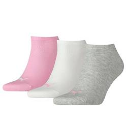 PUMA Herren Sneaker Trainer Plain Socken, Prism Pink, 39-42 EU von PUMA