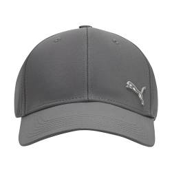 PUMA Herren Stretch Fit Cap Baseballkappe, Grau/Silber, L-XL EU von PUMA