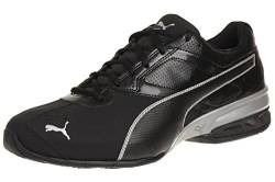 PUMA Herren Tazon 6 Fm Straßenlaufschuhe, Puma Black Puma Silver, 44 EU von PUMA