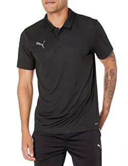 PUMA Herren Teamliga Sideline Polo Shirt, schwarz / weiß, XX-Large von PUMA