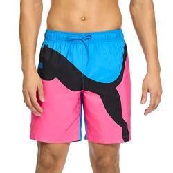 PUMA Herren Volley Board Short Badehose, Digitales Cyan, S von PUMA