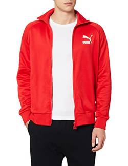 PUMA Iconic T7 Track Jacket PT┃Sportjacke für Herren, High Risk Red, L von PUMA