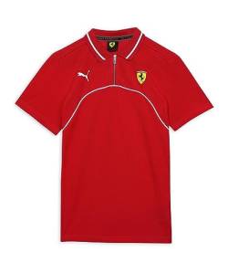 PUMA Jugendliche Scuderia Ferrari Poloshirt 116Rosso Corsa Red von PUMA