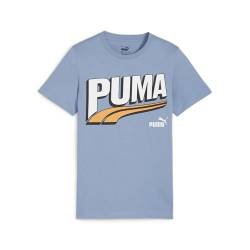 PUMA Jungen ESS+ MID 90s Graphic T-Shirt Jungen 164Zen Blue von PUMA