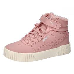 PUMA Mädchen Carina 2.0 Mid Wtr Ps Turnschuhe, Future Pink Puma Silver Alpine Snow, 35 EU von PUMA