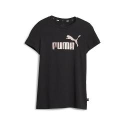 PUMA Mädchen ESS+ Logo Tee G t-Shirt, bunt, 176 von PUMA