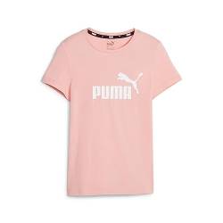 PUMA Mädchen Essentials T-Shirt mit Logo 116Peach Smoothie Pink von PUMA