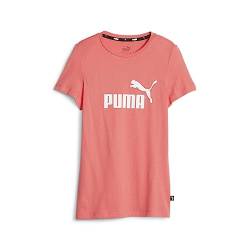 PUMA Mädchen Essentials T-Shirt mit Logo 176Electric Blush Pink von PUMA