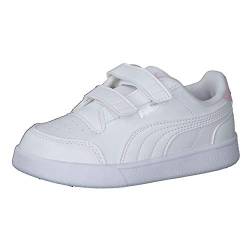 PUMA Shuffle V Inf Sneaker, White White-Pink Lady, 27 EU von PUMA