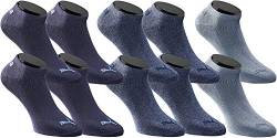 PUMA Sneakers Socken Sportsocken 10-Paar-Pack Unisex - denim - Gr. 39-42 von PUMA