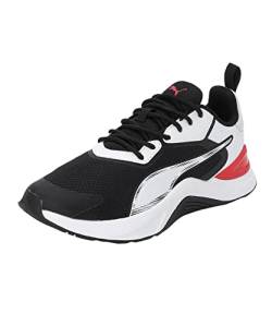 PUMA Unisex Adults' Sport Shoes INFUSION Road Running Shoes, PUMA BLACK-PUMA WHITE-FOR ALL TIME RED, 37 von PUMA