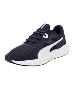 PUMA Unisex Adults' Sport Shoes TWITCH RUNNER FRESH Road Running Shoes, PUMA NAVY-PUMA WHITE, 45 von PUMA