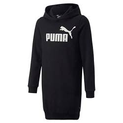 PUMA Unisex Baby ESS Logo Hooded Dress FL G Sweatshirt, schwarz, 8 años von PUMA