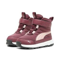 PUMA Unisex Baby Evolve Ac+ Inf High Boot, Dark Jasper-Future Pink-Astro Red, 26 EU von PUMA