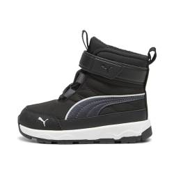 PUMA Unisex Baby Evolve Boot AC+ INF Sneaker, Black-Strong Gray White, 21 EU von PUMA