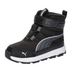 PUMA Unisex Baby Evolve Boot AC+ INF Sneaker, Black-Strong Gray White, 25 EU von PUMA