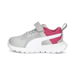 PUMA Unisex Baby Evolve Run MESH AC+ INF Sneaker, COOL Light Gray White-Glowing PINK, 20 EU von PUMA