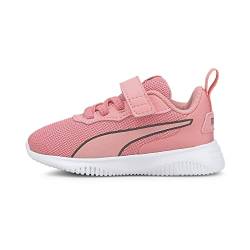 PUMA Unisex Baby Flyer Flex AC Inf Sneaker, White Black-Peony, 25 EU von PUMA