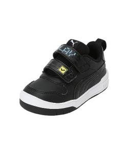 PUMA Unisex Baby MULTIFLEX SL Let's Play V INF Sneaker, Black Black-Regal Blue, 20 EU von PUMA