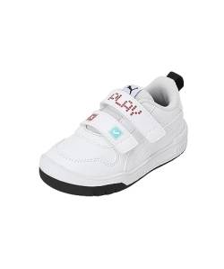 PUMA Unisex Baby MULTIFLEX SL Let's Play V INF Sneaker, Weiß White-for All TIME RED, 24 EU von PUMA