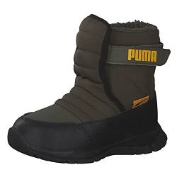 PUMA Unisex Baby Nieve Boot WTR AC Inf Sneaker, Grape Leaf-Saffron, 25 EU von PUMA